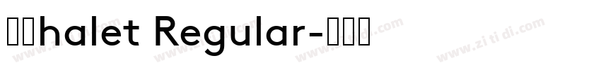 Φ禀halet Regular字体转换